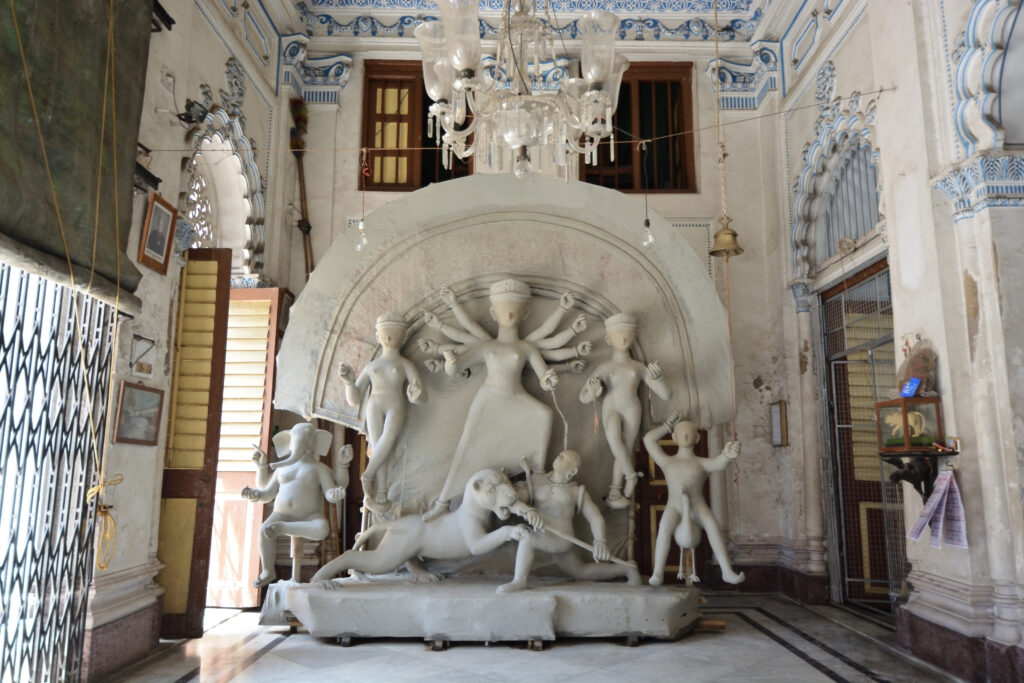 Durga Puja at Sovabazar Rajbari